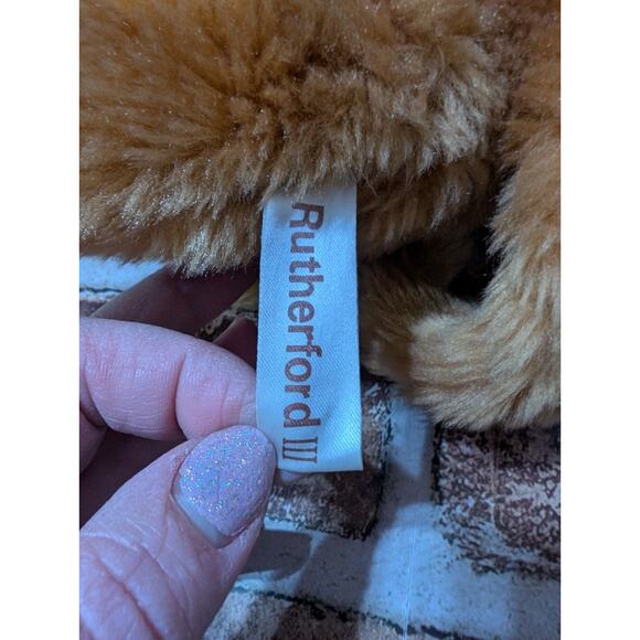 Russ Rutherford III 11" Sucks Thumb & Toes Picks Nose Plush Gorilla Vintage - Picture 6 of 9